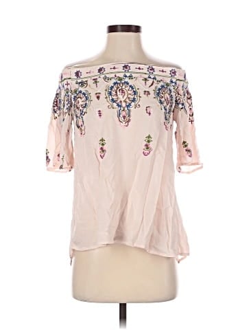 Democracy 3/4 Sleeve Blouse (view 1)