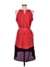 Olive and Oak 100% Polyester Color Block Red Casual Dress Size M - photo 2