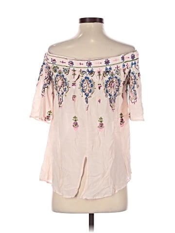 Democracy 3/4 Sleeve Blouse (view 2)