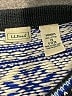 L.L.Bean 100% Cotton Paisley Blue Pullover Sweater Size 2X - photo 7