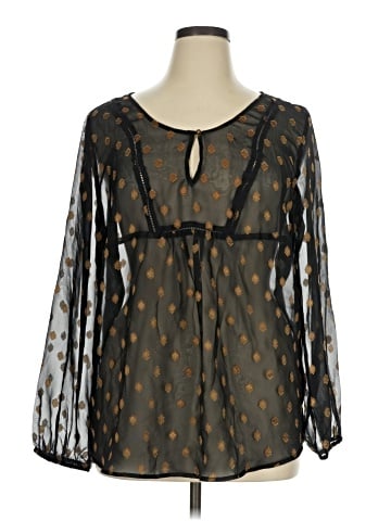 Ann Taylor LOFT Outlet Long Sleeve T-Shirt (view 1)