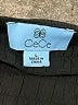 CeCe Black Long Sleeve Top Size L - photo 4