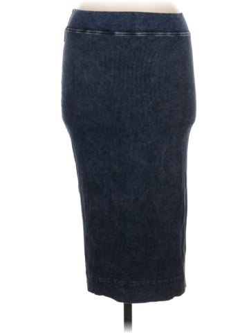 Hard Tail Denim Skirt (view 2)
