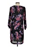 Allison Joy 100% Polyester Print Black Casual Dress Size S - photo 2