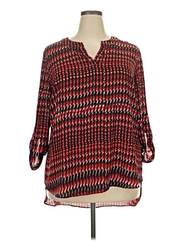 Cato 3/4 Sleeve Blouse (view 1)