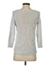 Club Monaco Metallic Silver Pullover Sweater Size S - photo 2