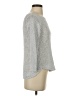 Club Monaco Metallic Silver Pullover Sweater Size S - photo 4