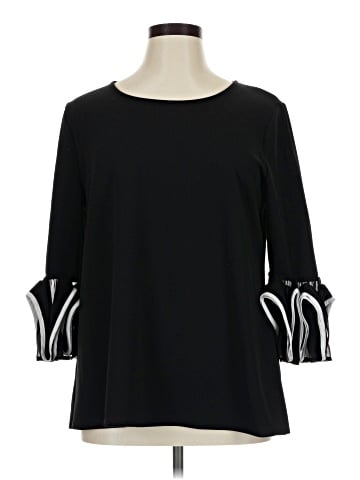 Alfani 3/4 Sleeve T-Shirt (view 1)