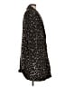 Kendall & Kylie Animal Print Brown Coat Size M - photo 4