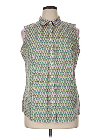 Talbots Sleeveless Button-Down Shirt (view 1)