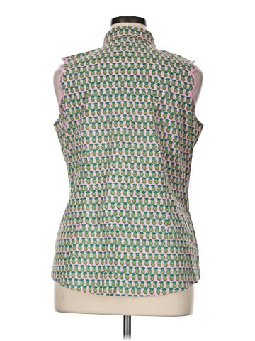 Talbots Sleeveless Button-Down Shirt (view 2)