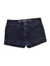 Express Blue Denim Shorts Size 4 - photo 1