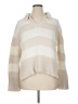 Jessica Simpson Stripes Ivory Pullover Sweater Size XL - photo 1