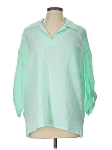 Tru Luxe Jeans 3/4 Sleeve Blouse (view 1)