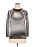 J.Crew 100% Wool Stripes Ivory Wool Pullover Sweater Size XL - photo 1