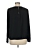 Vince. 100% Polyester Black Long Sleeve Blouse Size 8 - photo 2