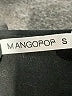 MANGOPOP Collection Black Bodysuit Size S - photo 3