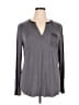 Ambrielle Gray Long Sleeve T-Shirt Size XL - photo 1