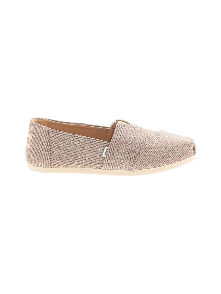 Toms Flats In Tan