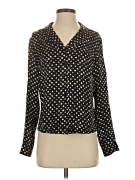Studio 148 Long Sleeve Silk Top