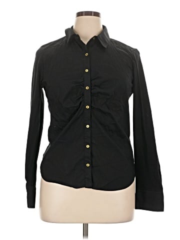 Dana Buchman Long Sleeve Button-Down Shirt (view 1)