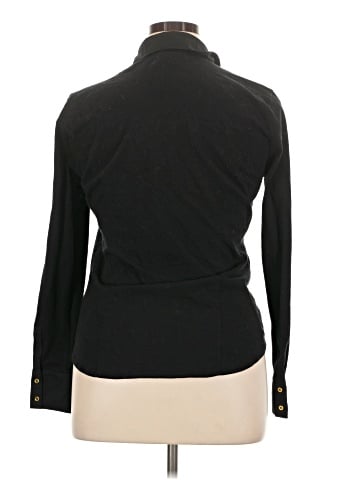 Dana Buchman Long Sleeve Button-Down Shirt (view 2)