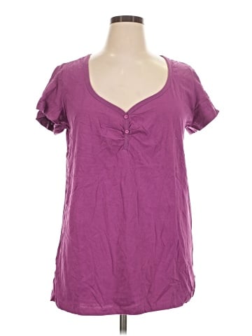 Roaman's Short Sleeve Henley (view 1)