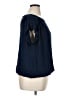 a.n.a. A New Approach 100% Polyester Blue Short Sleeve Top Size 1X - photo 4