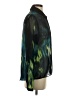 Tahari 100% Polyester Print Green Long Sleeve Blouse Size S - photo 4