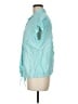 Talbots 100% Linen Teal Short Sleeve Blouse Size M - photo 5