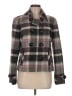 CAbi Plaid Gray Coat Size 6 - photo 1
