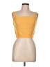Pol Yellow Sleeveless Top Size L - photo 1