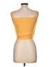 Pol Yellow Sleeveless Top Size L - photo 2