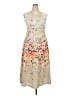 Unbranded Floral Tan Cocktail Dress Size XXL - photo 1