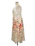 Unbranded Floral Tan Cocktail Dress Size XXL - photo 5
