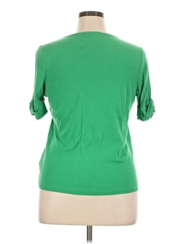 Lauren by Ralph Lauren Short Sleeve Top (view 2)