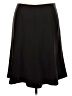 Focus 2000 Solid Black Formal Skirt Size 16 - photo 1
