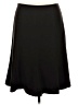 Focus 2000 Solid Black Formal Skirt Size 16 - photo 2
