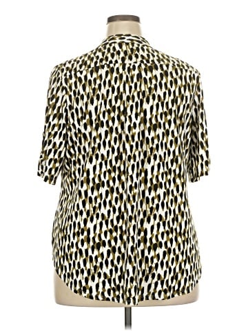 Perseption Concept Short Sleeve Blouse (view 2)