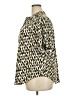 Perseption Concept Print Gold Short Sleeve Blouse Size 2X - photo 5