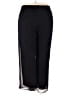 I.N. Studio Solid Black Track Pants Size 2X - photo 2