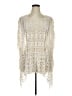 Catherines 100% Cotton Ivory Kimono Size 0X - 1X - photo 1