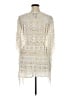 Catherines 100% Cotton Ivory Kimono Size 0X - 1X - photo 2