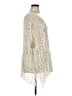 Catherines 100% Cotton Ivory Kimono Size 0X - 1X - photo 4