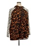 Lularoe Animal Print Orange Cardigan Size 24 - 26 - photo 1