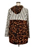 Lularoe Animal Print Orange Cardigan Size 24 - 26 - photo 2