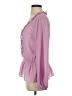 Gibson 100% Polyester Solid Pink 3/4 Sleeve Blouse Size S - photo 5
