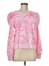 Lilly Pulitzer Floral Pink Pullover Sweater Size M - photo 1
