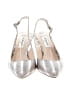 L.K. Bennett Metallic Silver Heels Size EU 35 - photo 2