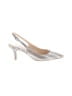 L.K. Bennett Metallic Silver Heels Size EU 35 - photo 1